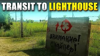 Transit to Lighthouse Location Reserve Map  Sightseeing Task Guide in Escape From Tarkov [upl. by Shaffer143]