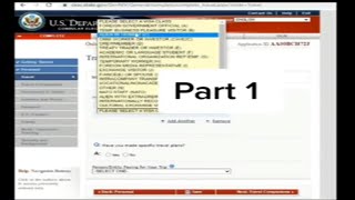 Comment remplir le formulaire D160 pour une demande de visa pour les USA  Guide étape par étape [upl. by Garrard]