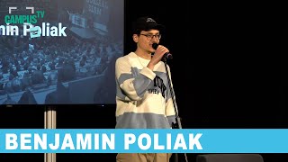 Benjamin Poliak  quotIdentitätquot  16 Hörsaalslam  Campus TV Uni Bielefeld [upl. by Nosila]