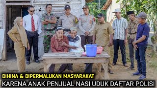 DIHINA MASYARAKAT KARENA ANAK PENJUAL NASI UDUK DAFTAR POLISI HINGGA AKHIRNYA BIKIN TERKEJUT SEMUA [upl. by Adalard]