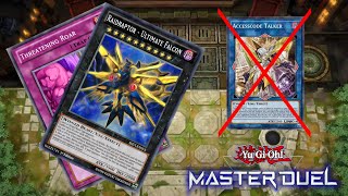 Ultimate Falcon LOCKDOWN  YuGiOh Master Duel  Raidraptor vs Zoo TriBrigade  Ranked Duel 11 [upl. by Feliza]