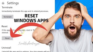 How to Reset the Settings Apps Windows 10  Troubleshootmypc [upl. by Armalla60]