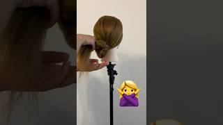 Simple hairstyles 🤩😍❤️ hairstyle hair hairstyles hairstyle hairtutorial shorts [upl. by Nedrah]