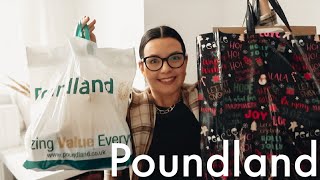 HUGE NEW IN CHRISTMAS 2021 POUNDLAND HAUL  HOME DECOR CHRISTMAS GIFTS amp DECORATIONS [upl. by Leelahk]