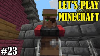 First Weaponsmith  Lets Play Minecraft 121 Episode 23 [upl. by Cohleen]