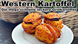 Western Kartoffeln die Beste Kartoffel vom Grill  The BBQ BEAR [upl. by Nnairb641]