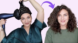 NET PLOPPING AND WET PLOPPING CURLY HAIR as seen on TikTok [upl. by Nnaeus]