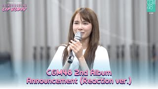 CGM48 2nd Album Announcement Reaction ver  CGM48 [upl. by Joung]