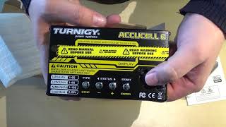 TURNIGY ACCUCEL6 80W 10AMP  Unboxing [upl. by Eelyak]