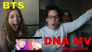 BTS  DNA MV REACTION SHOOK [upl. by Amikan]