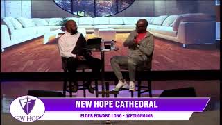 Son of a Bishop  ED Long Jr interview w Bishop Richard Leaphart New Hope Church February 2 2022 [upl. by Jonna574]