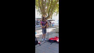 Max Goedecke  The A Team Live Busking theateam edsheeran musiccover busking [upl. by Feldman]