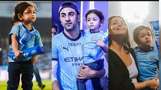 Alia bhatt Ranbir with daughter Raha kapoor family unseen moments firing exciting football match [upl. by Baptista]