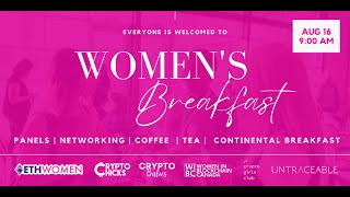 Introduction from CryptoChicks amp CryptoChicks Academy  ETHWOMEN Breakfast [upl. by Michiko]