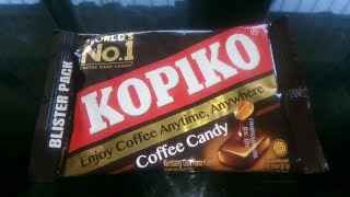 Review Produk 1069  Kopiko Coffee Candy Blister Pack [upl. by Ariik]