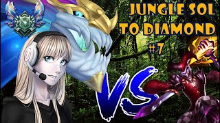 Jungle Sol to Diamond 7  Aurelion Sol vs Shaco [upl. by Weide400]