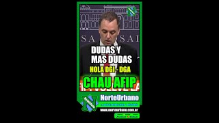 CHAU AFIP DUDAS Y MAS DUDAS [upl. by Ginsberg]