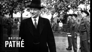 Attlee With The Army 1949 [upl. by Ahsemik]