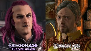 Insulting in Dragon Age Origins VS Dragon Age The Veilguard [upl. by Haek]