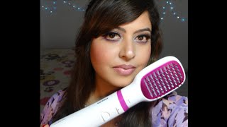 Philips Air Straightener Review  Demo  How to Straighten Hair  IndianBeautyReviewer [upl. by Kcirde]