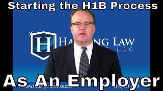 How does an employer get the H1b process started [upl. by Imar]