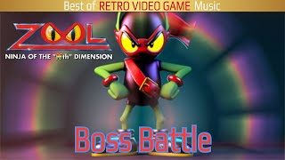 Zool ZOOLのゆめぼうけん SNES  Boss Battle [upl. by Alica605]