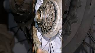 Install Cogs On a Freewheel momountain cycle  ⚙️😔 tricks tips cycle freewheel sprocket [upl. by Anehsak]