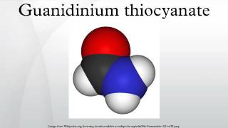 Guanidinium thiocyanate [upl. by Ailssa]