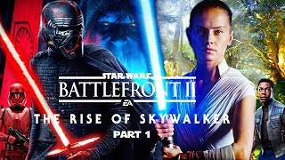 Star Wars Battlefront 2  Rise of skywalker DLC part1 [upl. by Aerdnua]