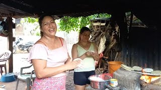 mamá jesus nos imbito y ay estamos aciendo las tortillas con mariela [upl. by Harriott]