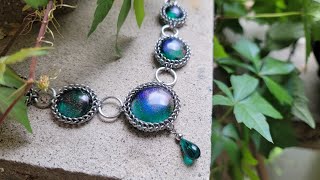 Chainmaille Tutorial HP31 Bauble Necklace [upl. by Rexanna533]