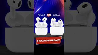 AirPods 4 vs AirPods 3 5 major differences 😍 apple [upl. by Eltsyrhc]