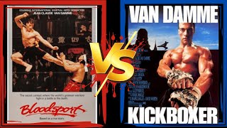 Contacto Sangriento VS Kickboxer  ¡VAN DAMME CONTRA VAN DAMME [upl. by Erasme992]