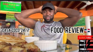 Food Review “Casa Coco 247”🍊🥞🇩🇴 Dominican Republic‼️ foodreview sosua subscribe travel [upl. by Gerda]