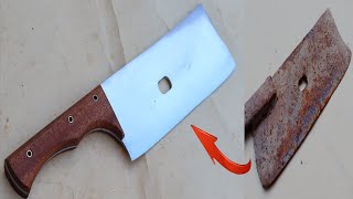 Restoration of Rusty Old Cleaver [upl. by Aritak]