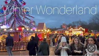 Winter Wonderland 4K London December 2023 Walking Tour [upl. by Violette]