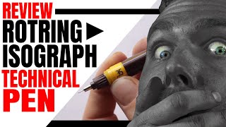 Review Rotring Isograph Technical Pen [upl. by Enilehcim]