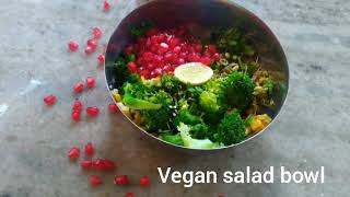 Vegan salad bowl recipe [upl. by Nellir750]