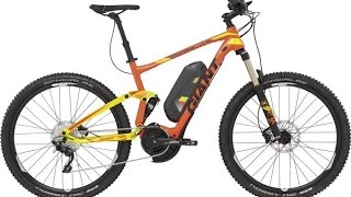 VTT électrique Giant Full E1 2016 orange et Jaune [upl. by Ayhtnic]