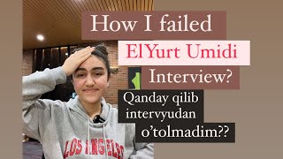 “El Yurt Umidi” Interview  my failures and insights [upl. by Stav]