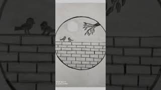 Easy pencil shading drawing ✨ shorts youtubeshorts drawingbyvanshika yt [upl. by Narik]