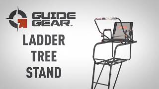 Guide Gear 155 Ladder Stand with Mesh Seat [upl. by Horter]