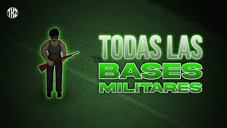 TODAS LAS BASES MILITARES DE PROJECT ZOMBOID  TUKSON ZOMBOID [upl. by Naitsabes286]