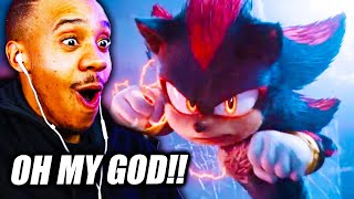 HOLY SMOKES Sonic the Hedgehog 3 Official Trailer REACTION [upl. by Adao]