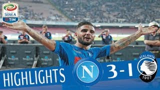 Napoli  Atalanta  31  Highlights  Giornata 2  Serie A TIM 201718 [upl. by Hardman]