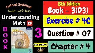 D3 Math Book Chapter 4 Exercise 4C Question  07  Surds  8th edition  Understanding Math [upl. by Omura673]