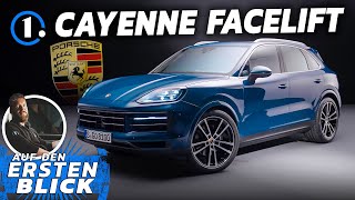 Porsche Cayenne 2023 Facelift V8Upsizing und innen alles neu [upl. by Tecla]