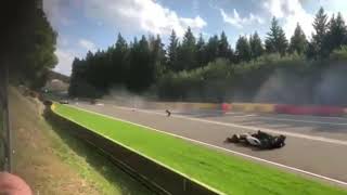 Fatal Crash F2 SpaFrancorchamps RIP Antoine Hubert [upl. by Chaves]