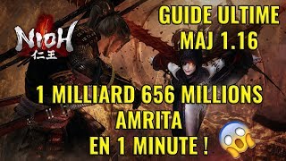 NIOH FR  MAJ 116  GUIDE ULTIME FARM AMRITA  1 MILLIARD 656 MILLIONS  1 MINUTE [upl. by Mushro]