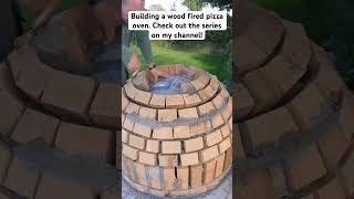 Building a pizza oven pizzaoven outdoorcooking diy [upl. by Cantlon402]